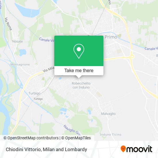 Chiodini Vittorio map