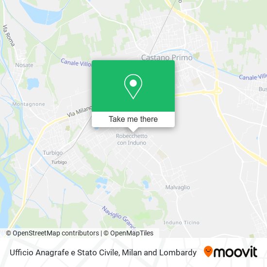 Ufficio Anagrafe e Stato Civile map