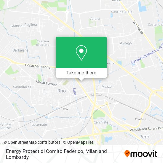 Energy Protect di Comito Federico map
