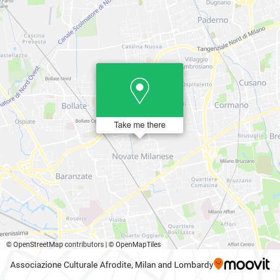 Associazione Culturale Afrodite map
