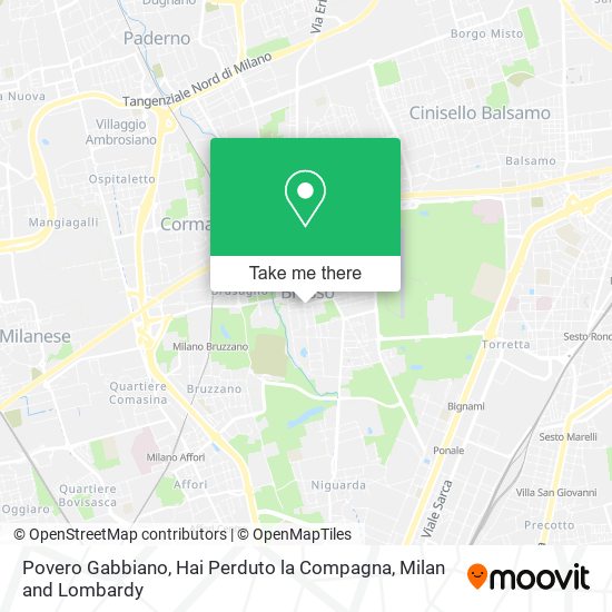 Povero Gabbiano, Hai Perduto la Compagna map