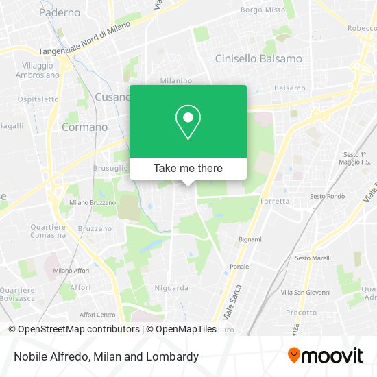 Nobile Alfredo map