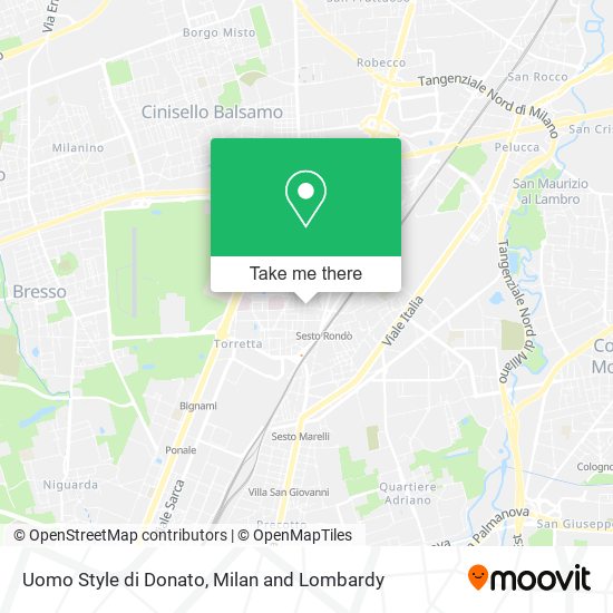 Uomo Style di Donato map