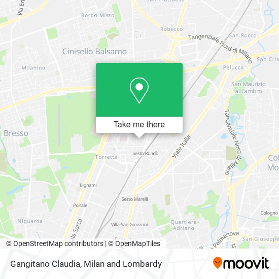 Gangitano Claudia map