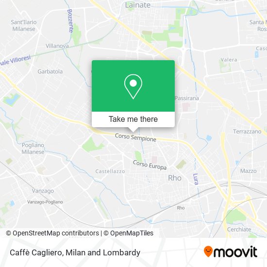Caffè Cagliero map