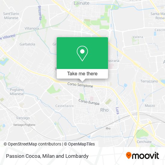 Passion Cocoa map