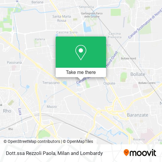 Dott.ssa Rezzoli Paola map