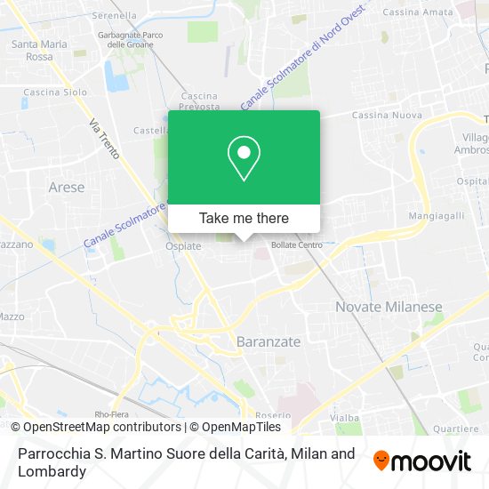 Parrocchia S. Martino Suore della Carità map