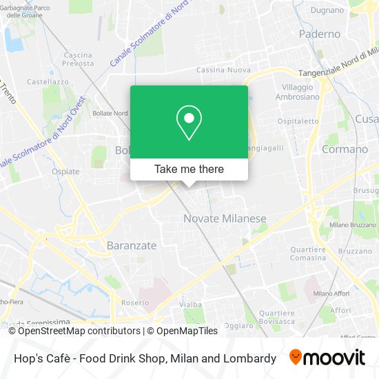 Hop's Cafè - Food Drink Shop map