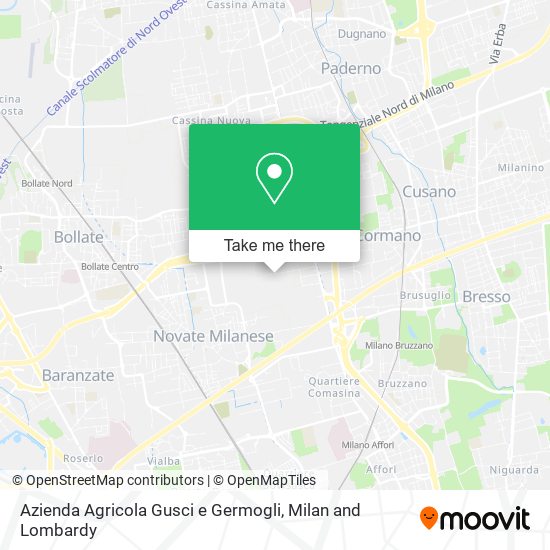 Azienda Agricola Gusci e Germogli map