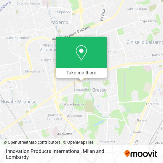 Innovation Products International map