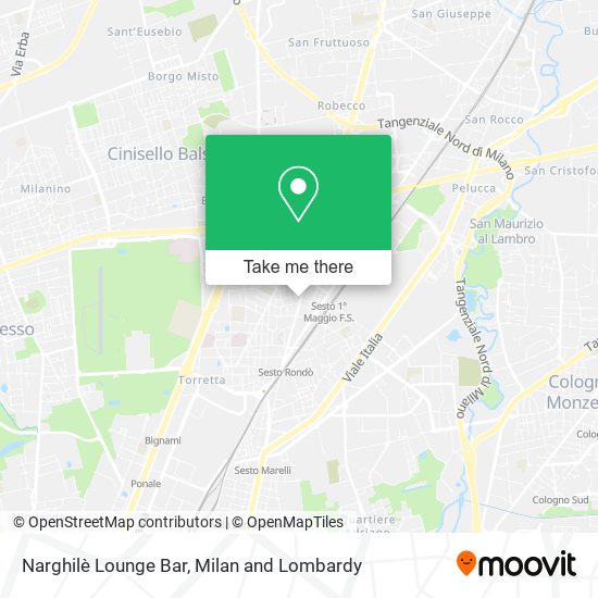 Narghilè Lounge Bar map
