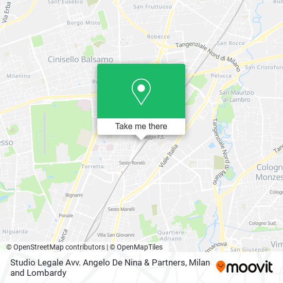 Studio Legale Avv. Angelo De Nina & Partners map