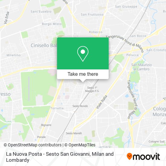 La Nuova Posta - Sesto San Giovanni map