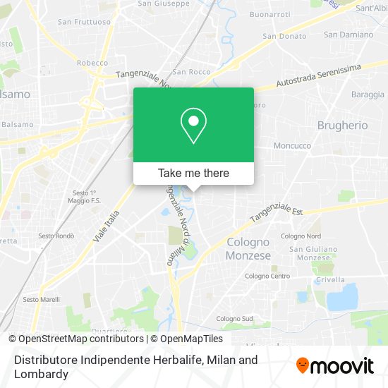 Distributore Indipendente Herbalife map