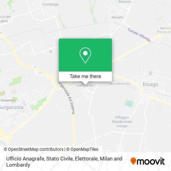 Ufficio Anagrafe, Stato Civile, Elettorale map