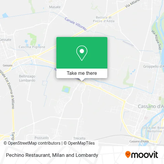 Pechino Restaurant map