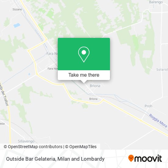 Outside Bar Gelateria map