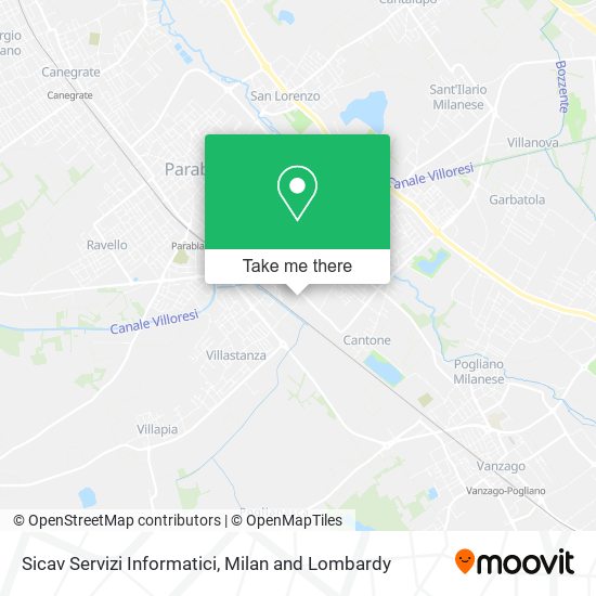 Sicav Servizi Informatici map