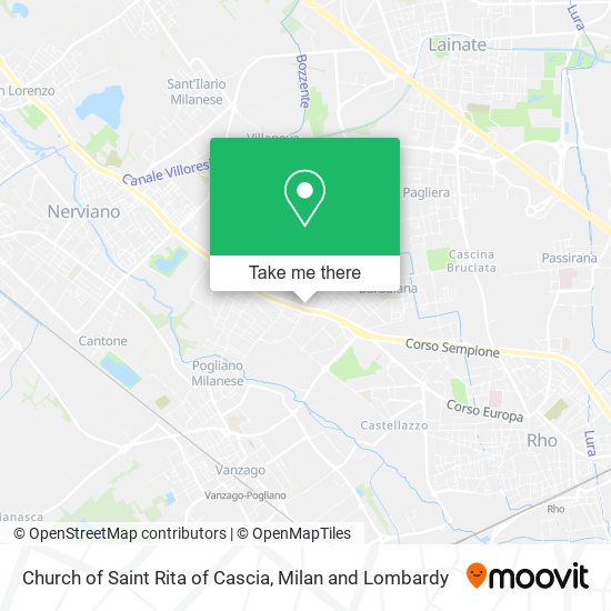 Church of Saint Rita of Cascia map