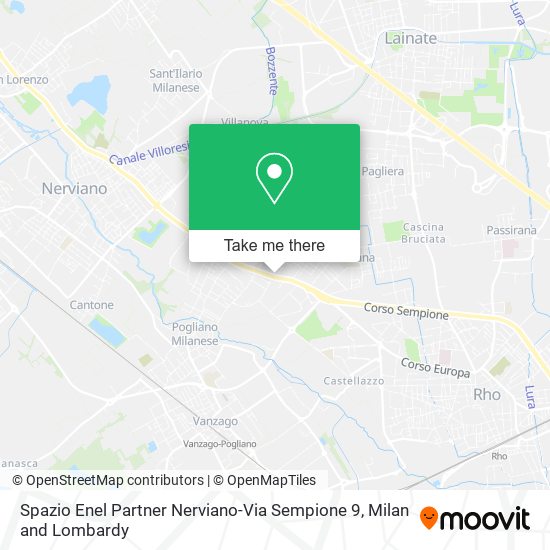 Spazio Enel Partner Nerviano-Via Sempione 9 map