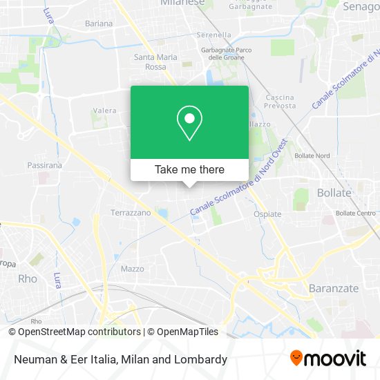 Neuman & Eer Italia map