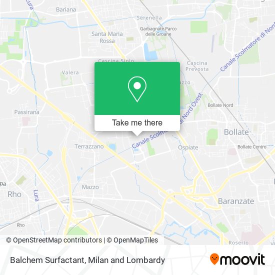 Balchem Surfactant map