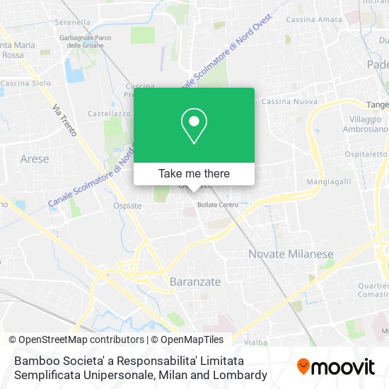 Bamboo Societa' a Responsabilita' Limitata Semplificata Unipersonale map