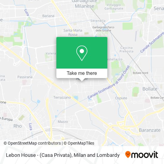 Lebon House - (Casa Privata) map