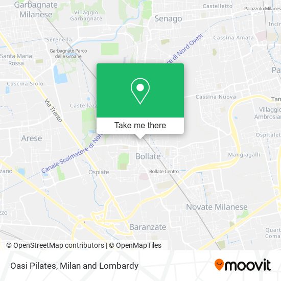 Oasi Pilates map