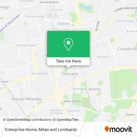 Enterprise Home map