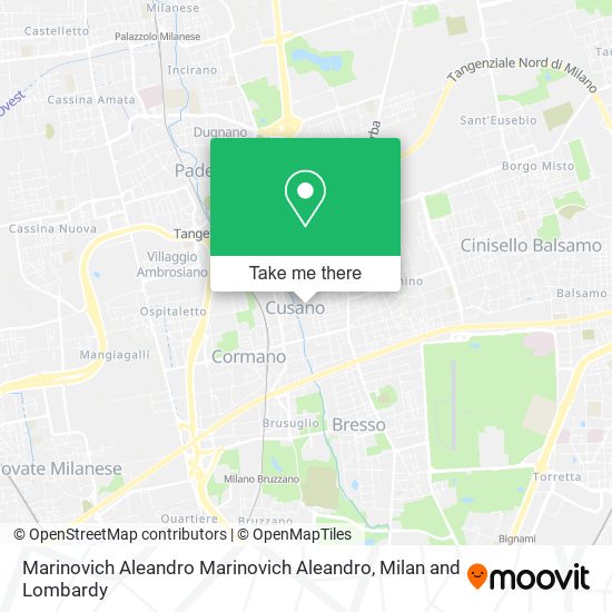 Marinovich Aleandro Marinovich Aleandro map