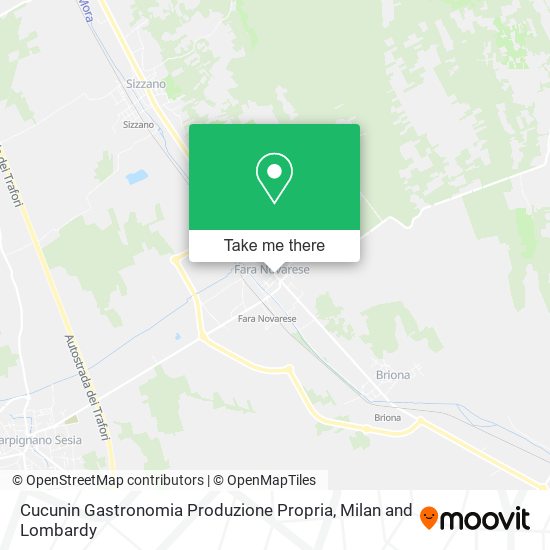 Cucunin Gastronomia Produzione Propria map