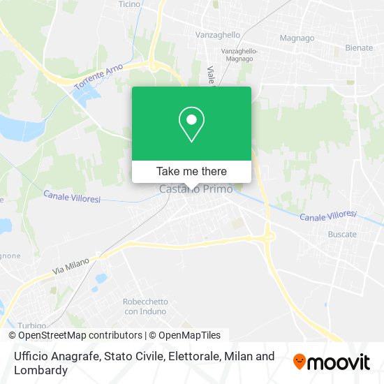 Ufficio Anagrafe, Stato Civile, Elettorale map