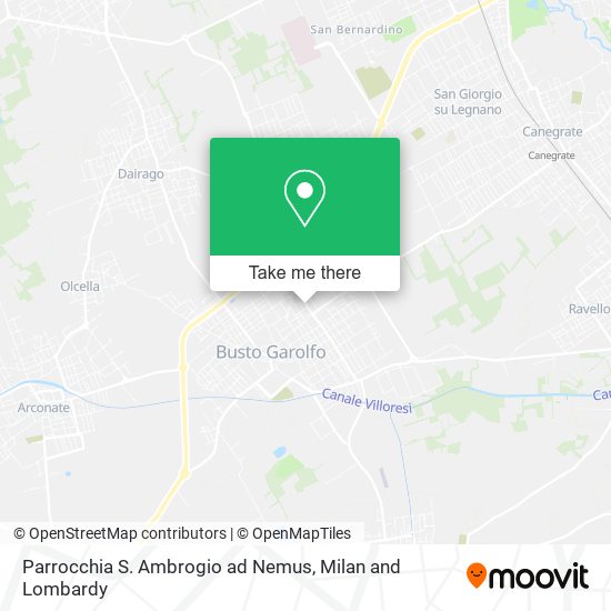Parrocchia S. Ambrogio ad Nemus map