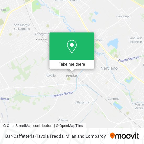 Bar-Caffetteria-Tavola Fredda map