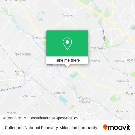 Collection National Recovery map