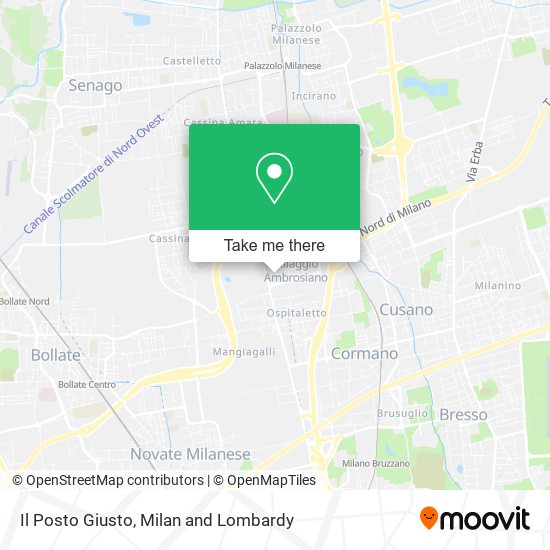 Il Posto Giusto map