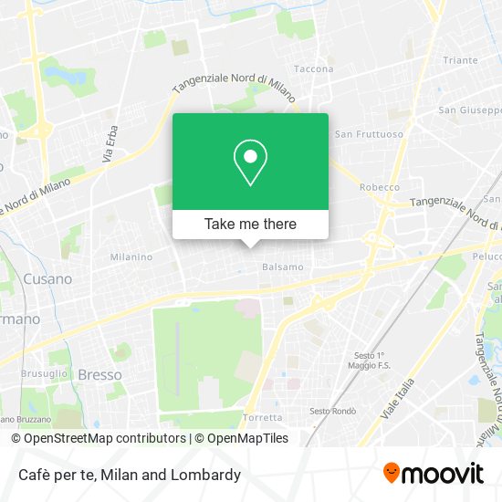 Cafè per te map