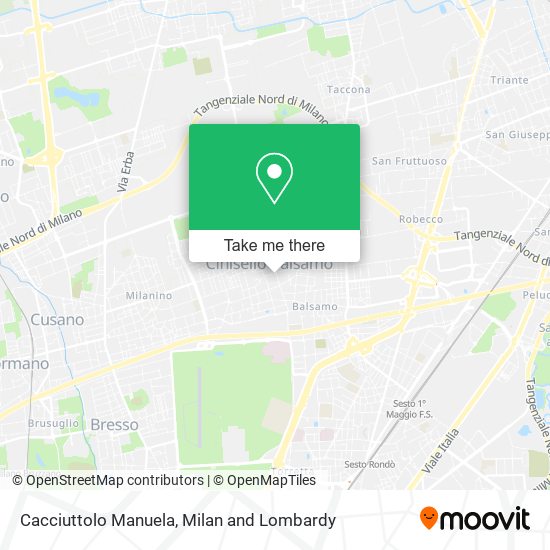 Cacciuttolo Manuela map