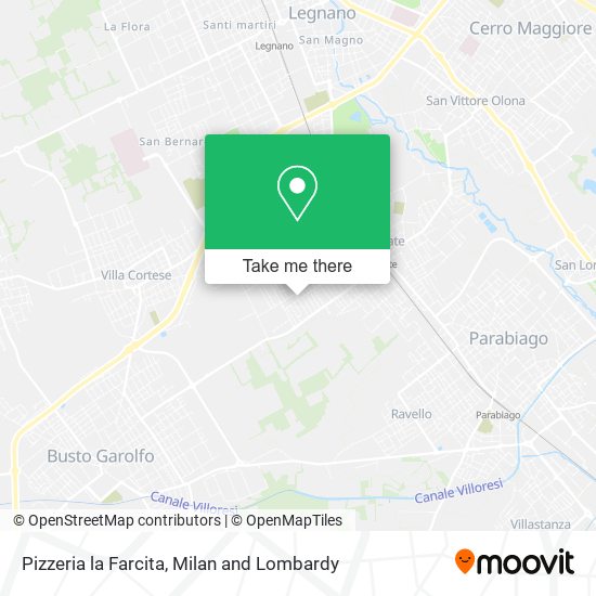 Pizzeria la Farcita map