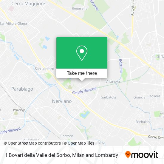 I Bovari della Valle del Sorbo map