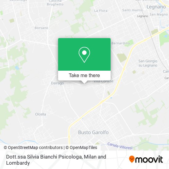 Dott.ssa Silvia Bianchi Psicologa map