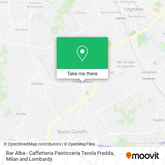 Bar Alba - Caffetteria Pasticceria Tavola Fredda map