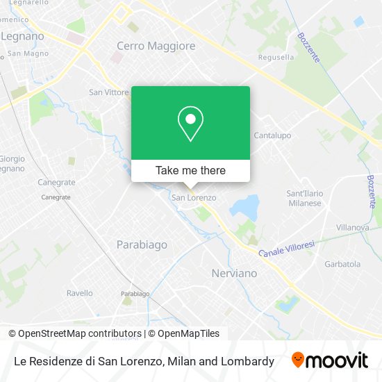 Le Residenze di San Lorenzo map