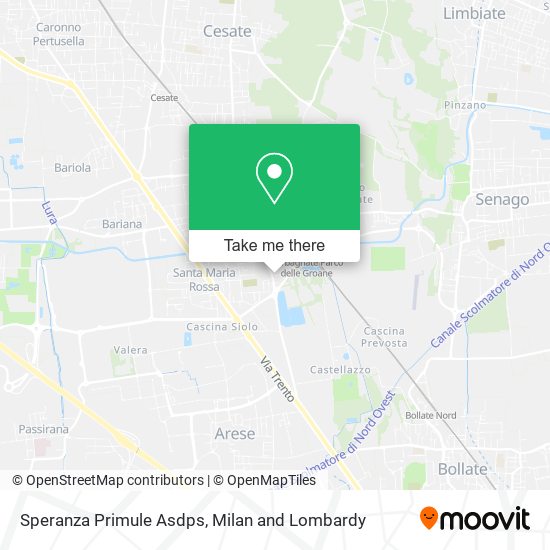Speranza Primule Asdps map