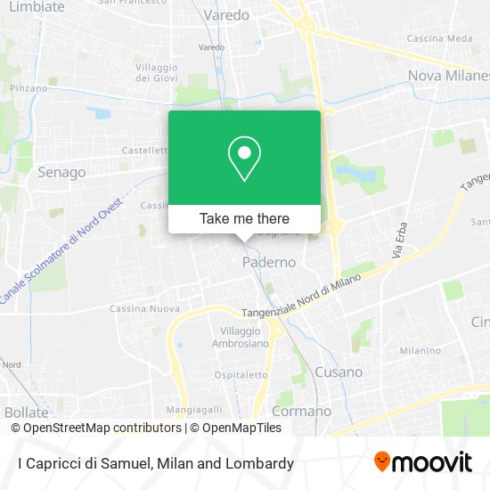 I Capricci di Samuel map
