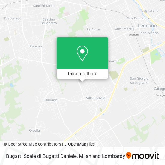 Bugatti Scale di Bugatti Daniele map