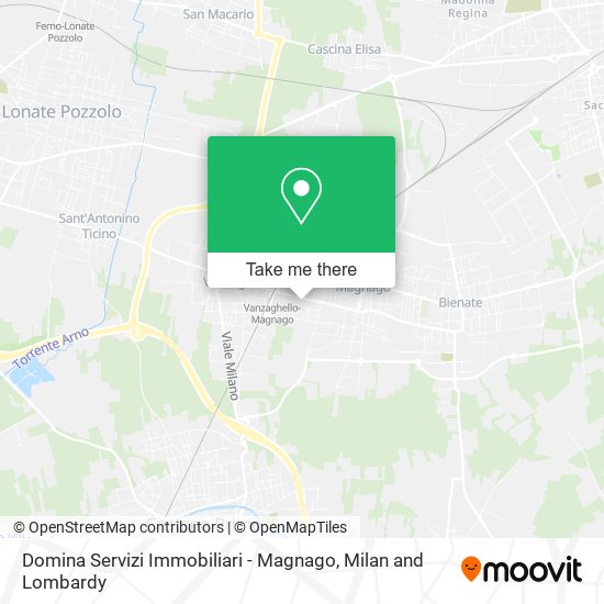 Domina Servizi Immobiliari - Magnago map