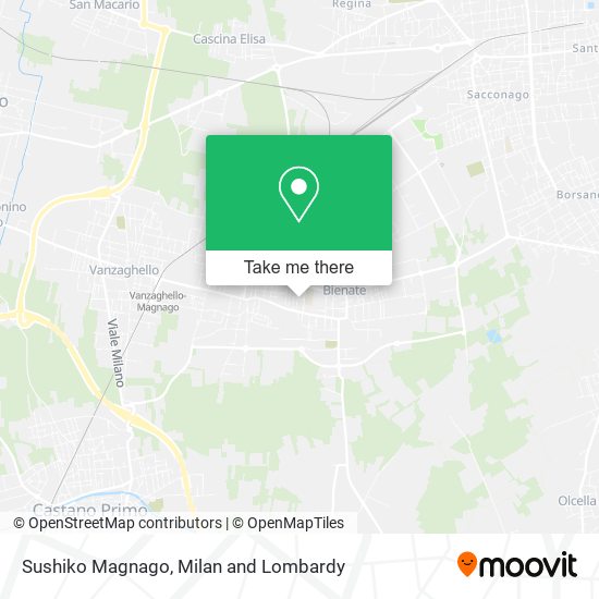 Sushiko Magnago map